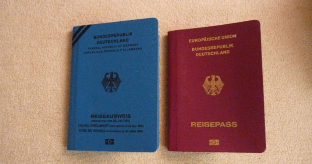 refugee travel document